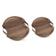Wooden Tray Set 2 Pcs